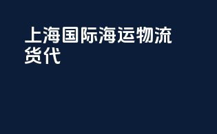 上海国际海运物流货代