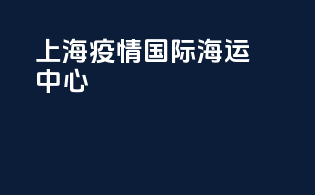 上海疫情国际海运中心