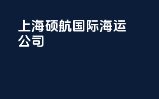 上海硕航国际海运公司