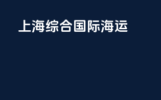 上海综合国际海运