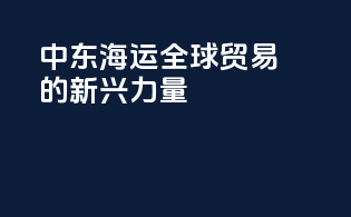 中东海运：全球贸易的新兴力量