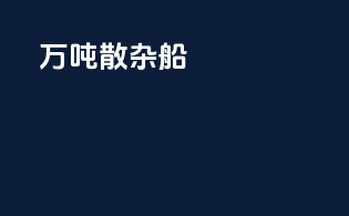1万吨散杂船