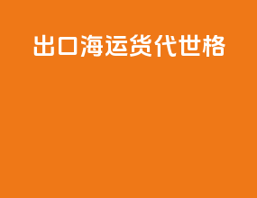 出口海运货代世格