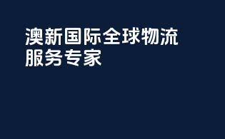澳新国际：全球物流服务专家
