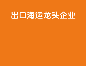 出口海运龙头企业
