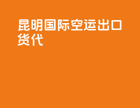 昆明国际空运出口货代