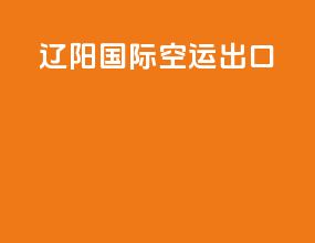 辽阳国际空运出口