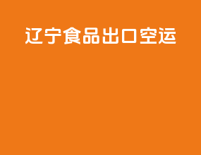 辽宁食品出口空运