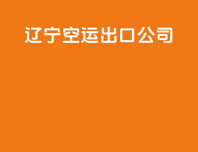 辽宁空运出口公司