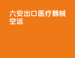 六安出口医疗器械空运