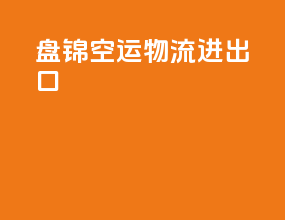 盘锦空运物流进出口