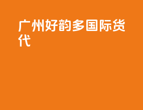 广州好运多国际货代