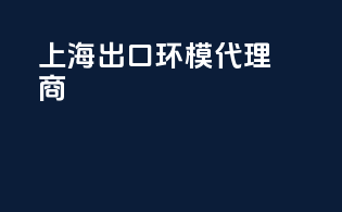 上海出口环模代理商