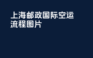 上海邮政国际空运流程图片
