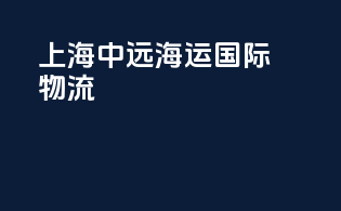 上海中远海运国际物流
