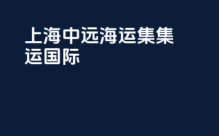 上海中远海运集集运国际